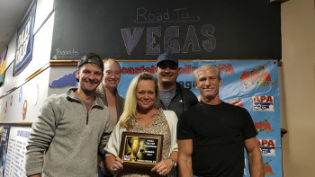 APA 8-Ball Tricups Winning Tean