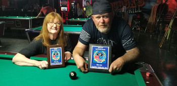 Winner Kevin Varnum and Runner Up Joanne Weller