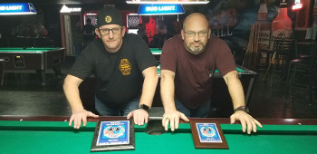 Winner Mike Powers and Runner Up Fred Yafanara