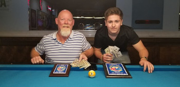 Hunter Riddle and Runner Up Keith Hughes