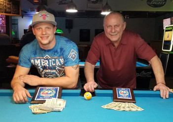 Winner Kevin Ping and Runner Up Patrick Hoover